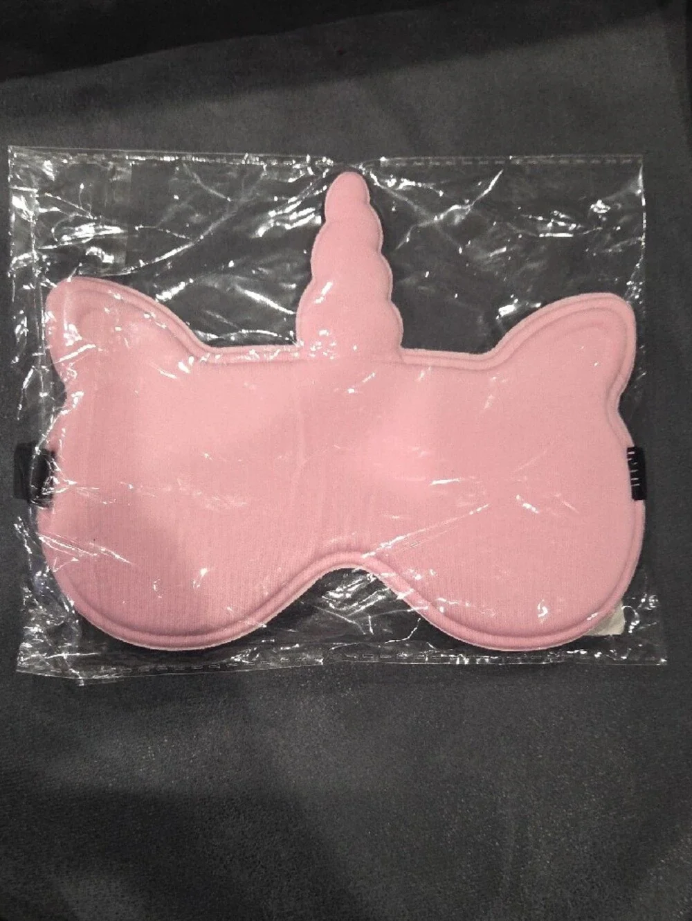 Kids Unicorn Sleeping Mask - Soft Contoured Eye Mask (Pink)